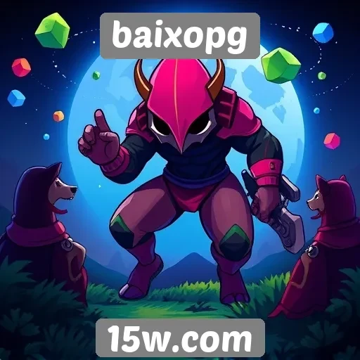 Recursos e funcionalidades do site baixopg